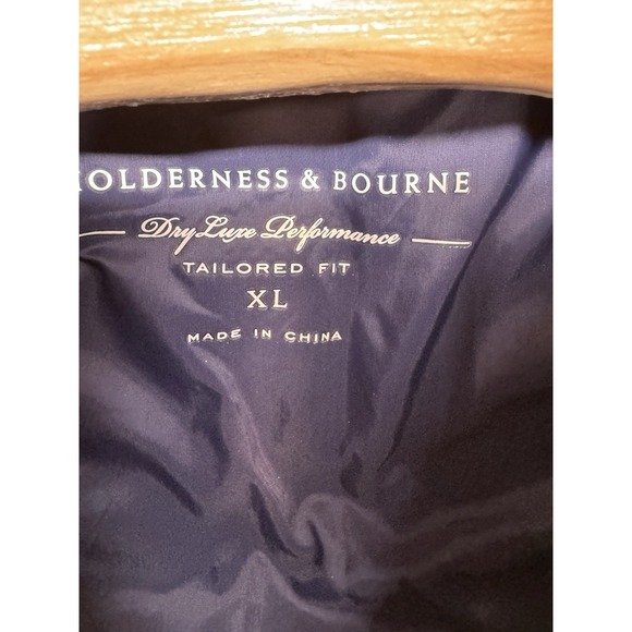 Holderness & Bourne NYAC Dry Luxe Performance Golf Vest NY Athletic Club Mens XL - Picture 3 of 6